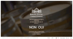 Desktop Screenshot of barondelestac.com